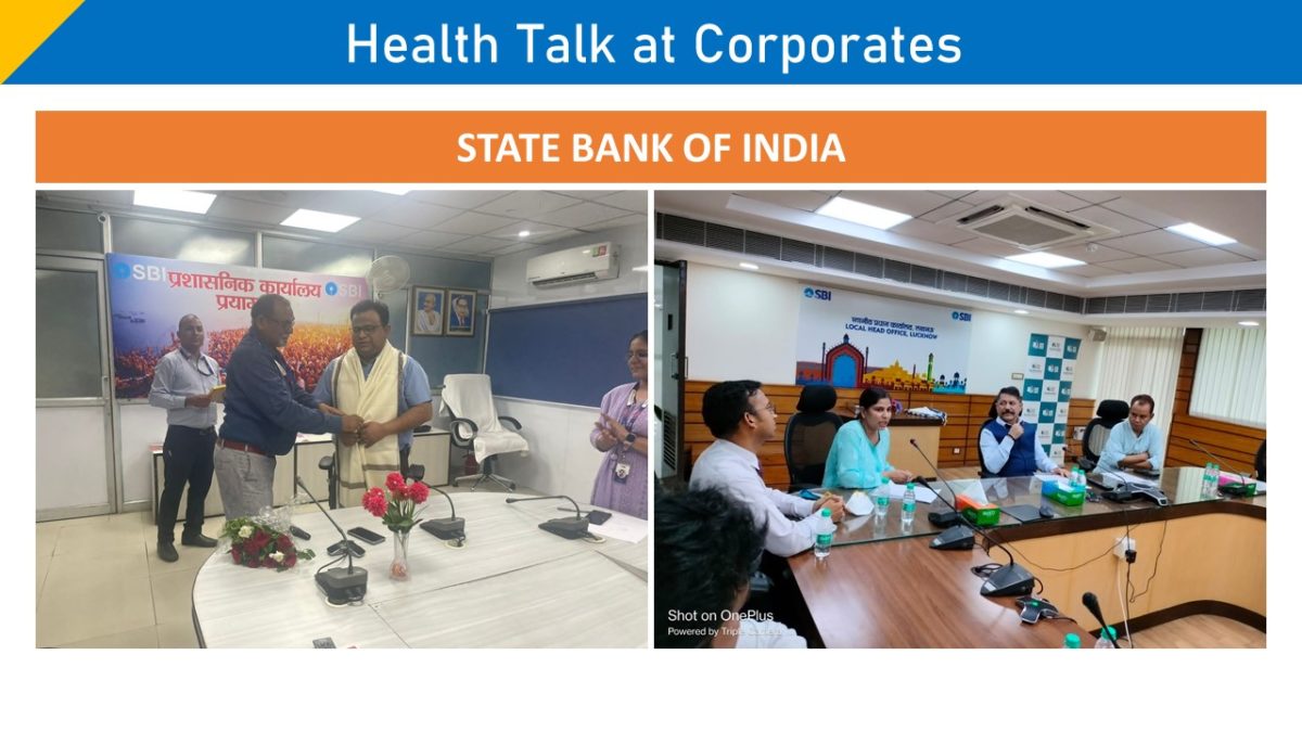 Health Talk at Corporates SBI