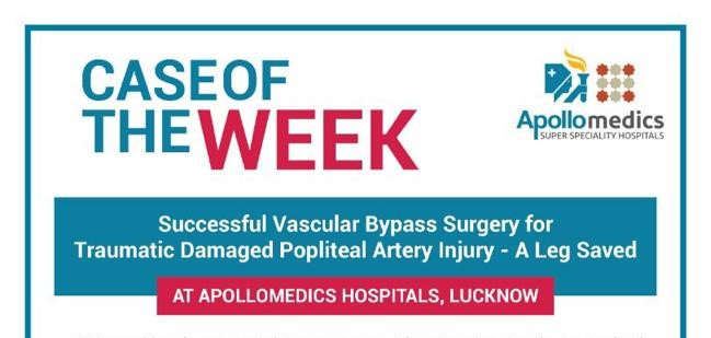 Successful Vascular Bypass Surgery By Dr Ashutosh Kumar Pandey